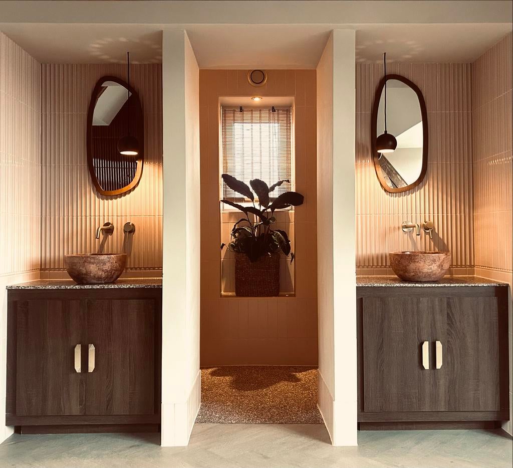 Quintessenza Marea Roze Tegels - 55 stuks, Doe-het-zelf en Verbouw, Tegels, Ophalen, Nieuw, Minder dan 20 cm, 20 tot 40 cm