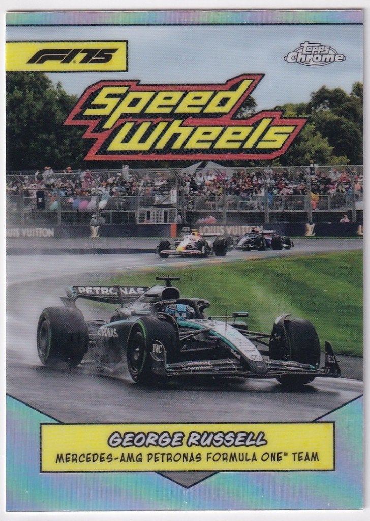 George Russell Speed Wheels Refractor #75-MAMG, Verzenden, Nieuw, Formule 1