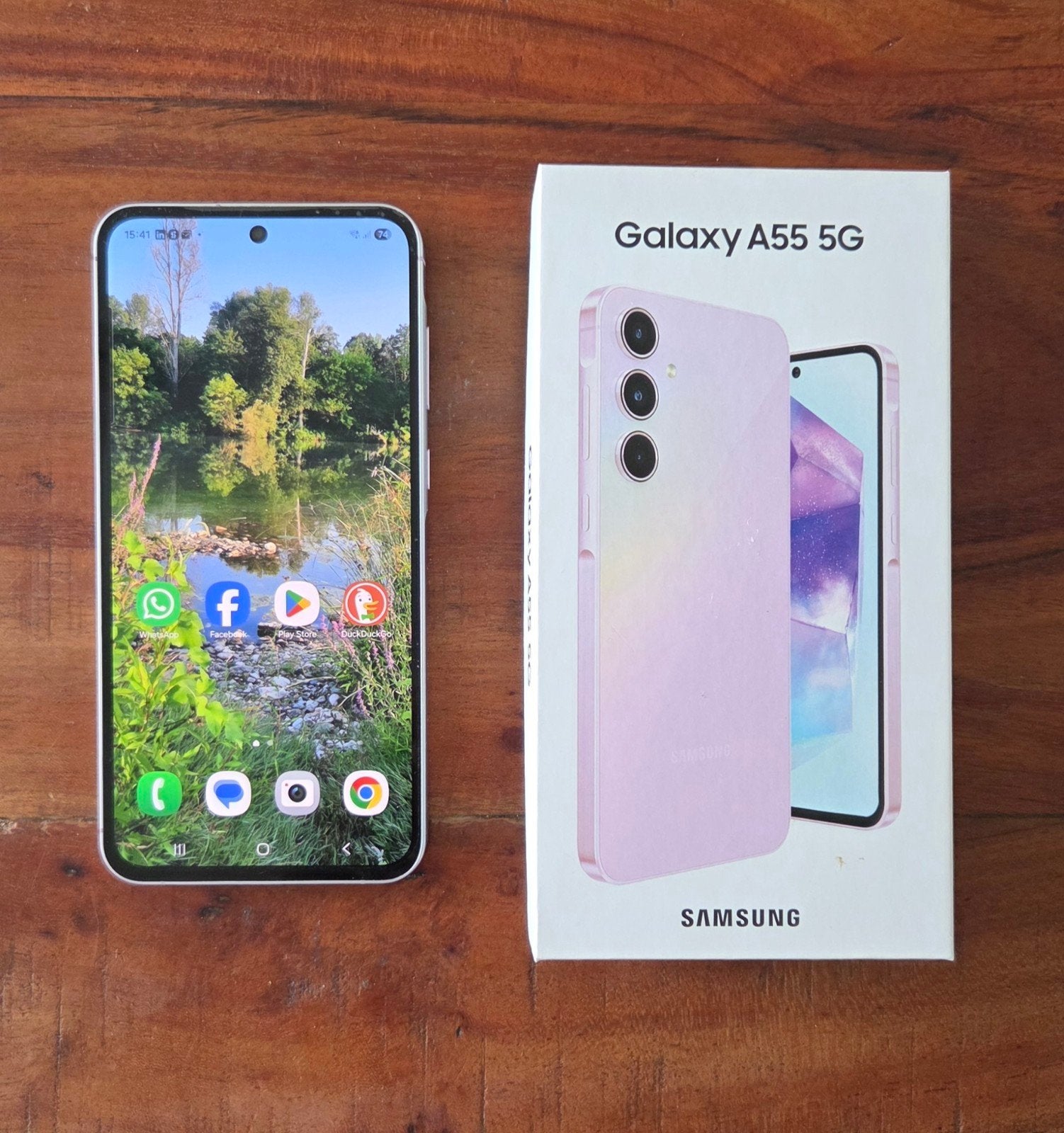 Samsung Galaxy A55 5G 128GB - Zo goed als nieuw, Overige kleuren, Touchscreen, Ophalen of Verzenden, Zo goed als nieuw