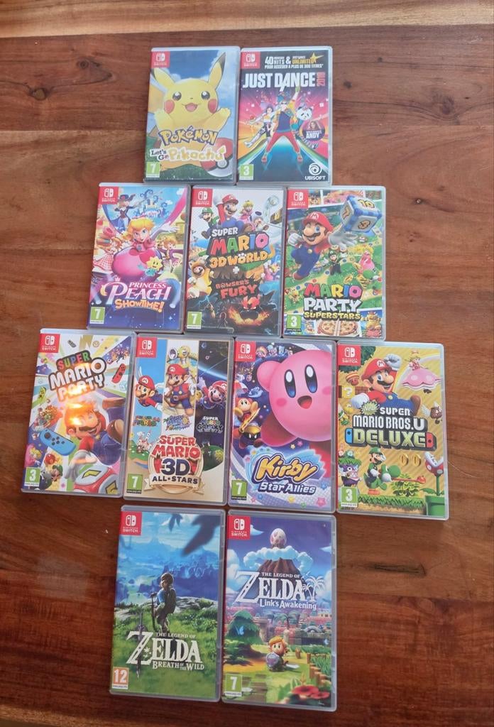 Nintendo Switch game collectie te koop, Ophalen of Verzenden, Nieuw