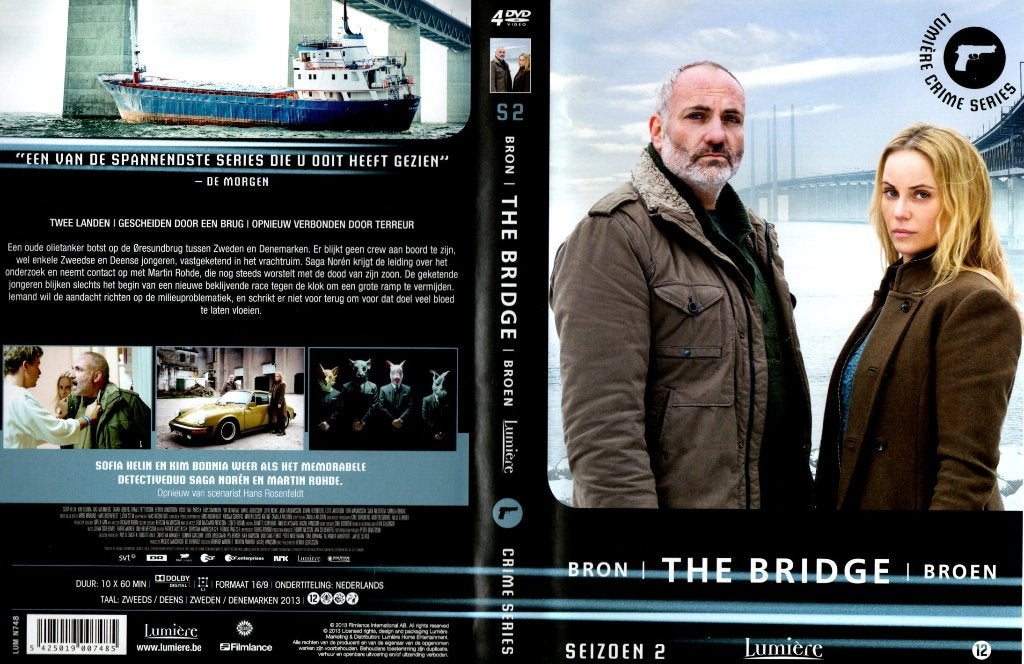 The bridge, seizoen 2, Boxset, Ophalen of Verzenden, Zo goed als nieuw, Vanaf 12 jaar