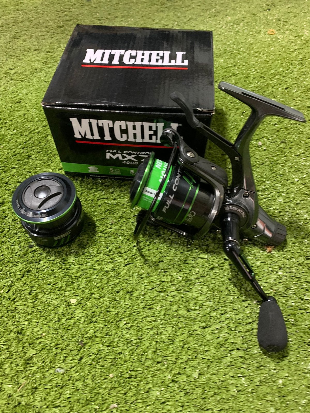 Nieuwe Mitchell MX7 Full Control 4000 molens, 5 lagers, Ophalen of Verzenden, Nieuw, Molen