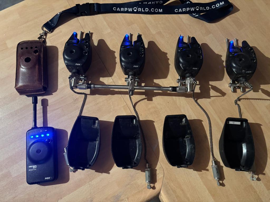 Fox RX blue set (4+1), Watersport en Boten, Ophalen of Verzenden, Gebruikt, Overige typen
