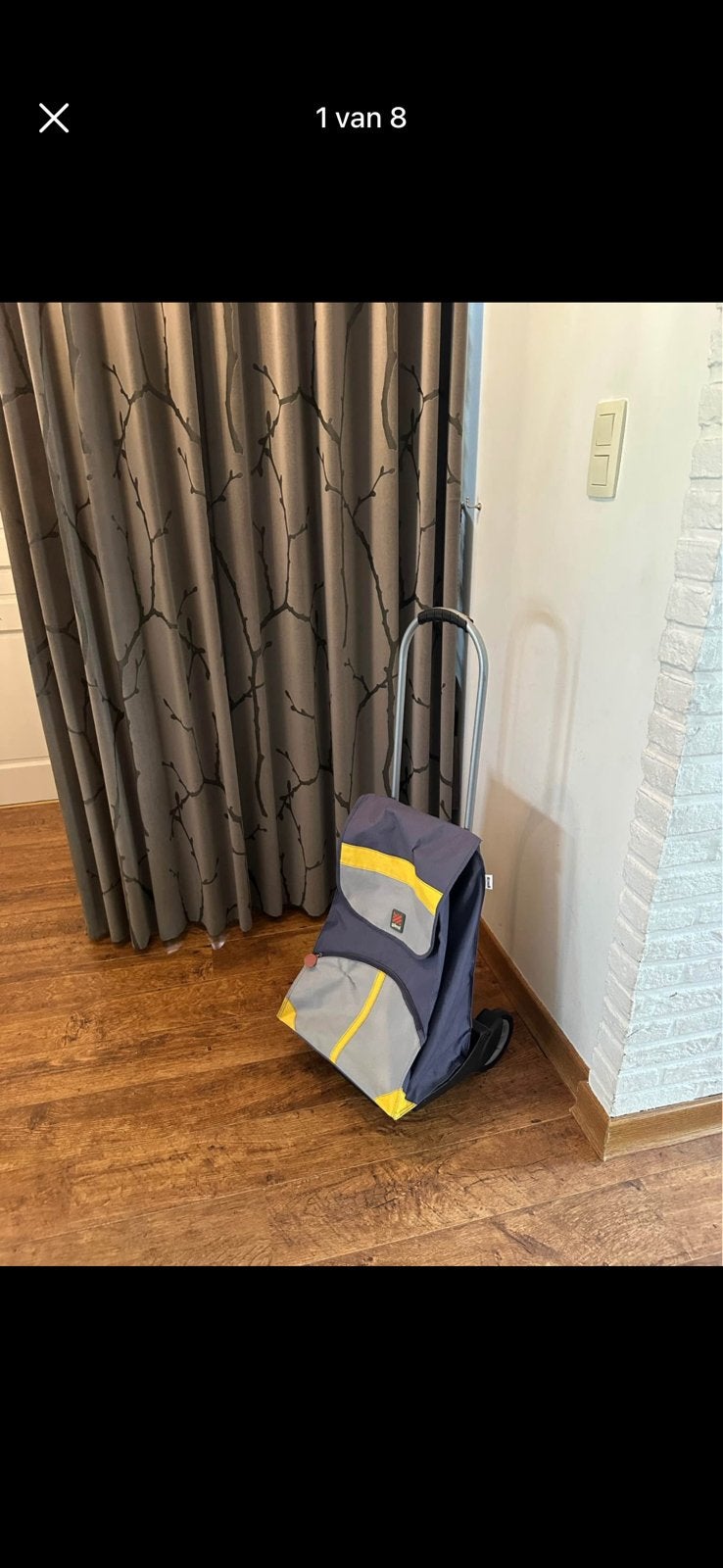 Gimi trolley boodschappen boodschappentrolley tot 30 kilo, Ophalen, Zo goed als nieuw, 30 cm of meer