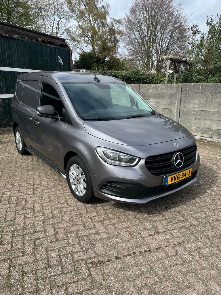 Mercedes-Benz Citan GB 113 131pk L1 2023 Grijs btw auto, USB, Zilver of Grijs, 725 kg, 1332 cc
