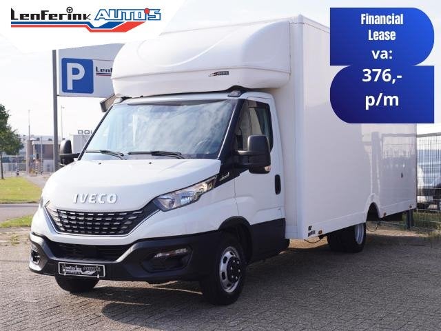 Iveco Daily 35C14 140 pk Automaat Bakwagen 30M3 Airco, Camer, Auto's, Automaat, Gebruikt, 4 cilinders, Bedrijf