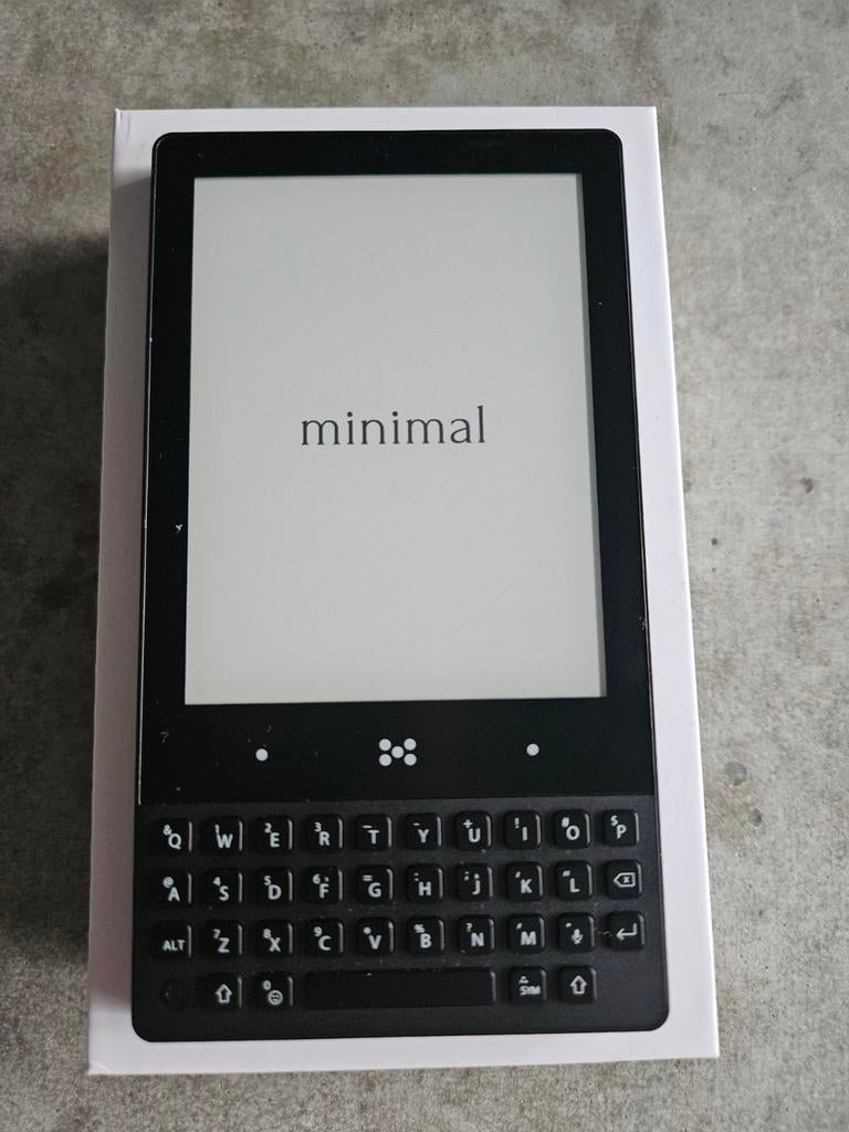 Minimal Phone
onyx / 6GB Memory | 128GB Storage, Overige modellen, Nieuw, Ophalen of Verzenden, Minder dan 3 megapixel