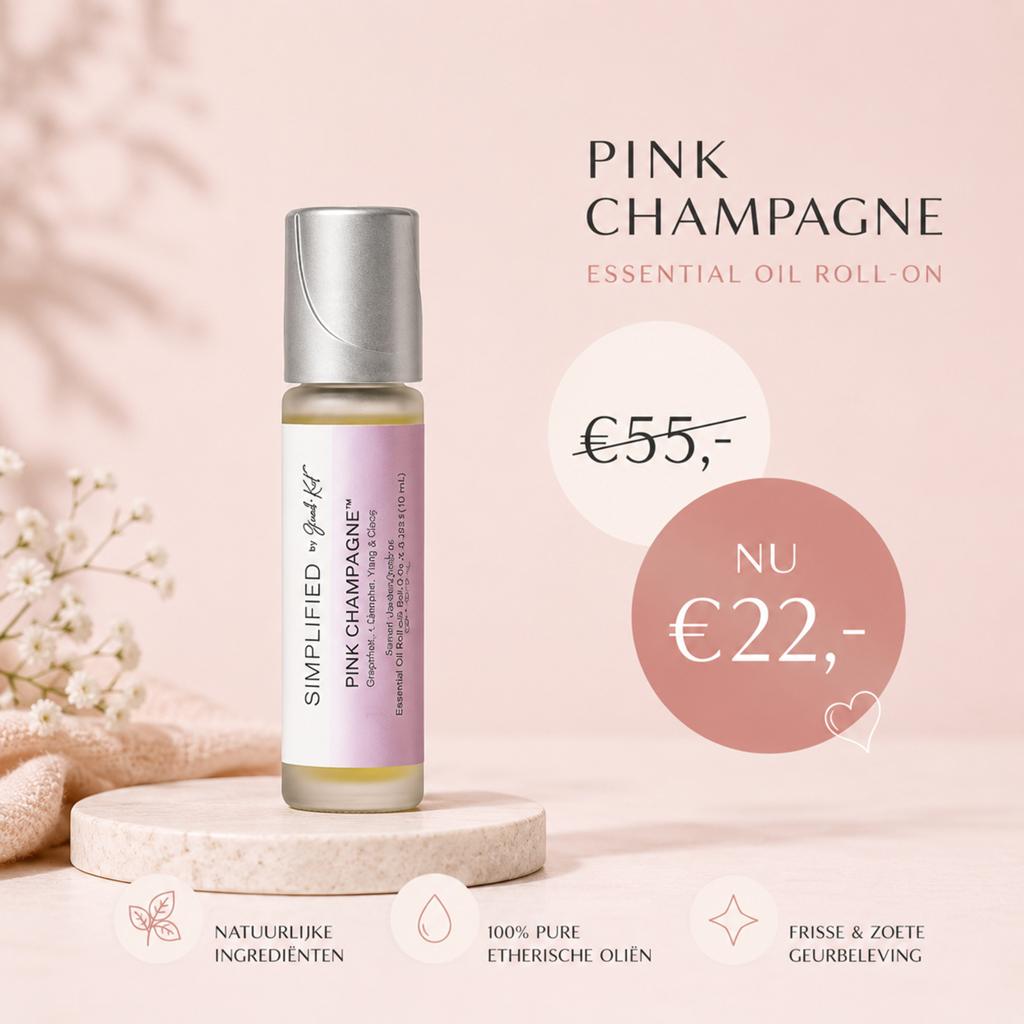 PINK CHAMPAGNE ROLL-ON natuurlijke parfum young living olie, Ophalen of Verzenden, Nieuw