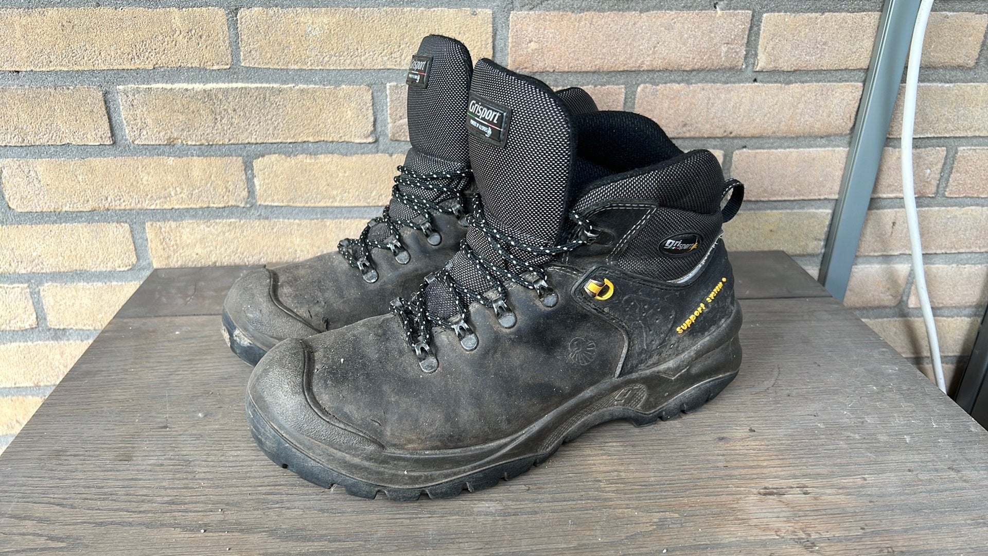 Grisport 803 werkschoenen 45, Kleding | Heren, Schoenen, Zwart, Ophalen of Verzenden, Werkschoenen, Gedragen