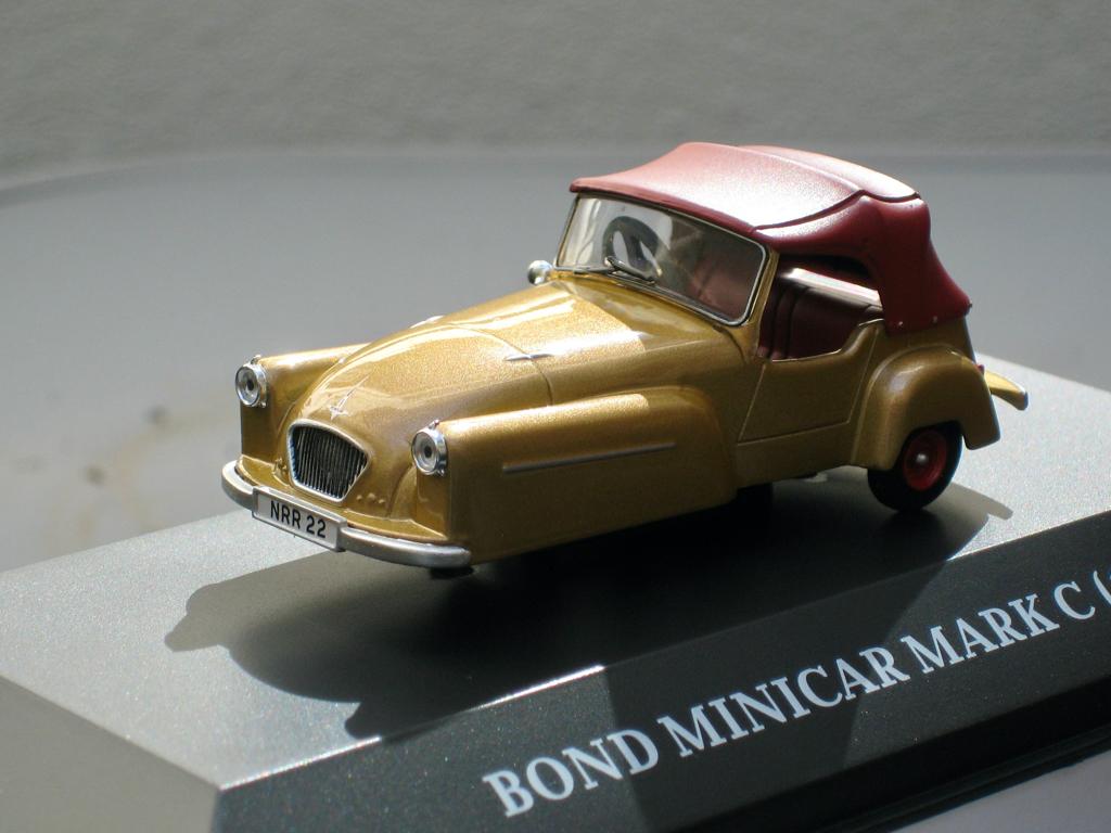 Bond Minicar Mark C 1950-1956 Altaya micro cars 1:43, Ophalen of Verzenden, Nieuw, Auto, Overige merken