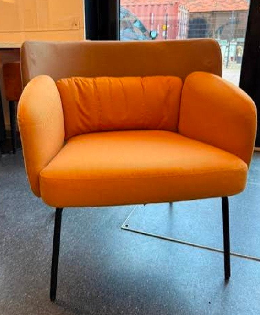 IKEA Bingsta stoel - Oker geel, Huis en Inrichting, Ophalen, Overige kleuren, Zo goed als nieuw, Eén