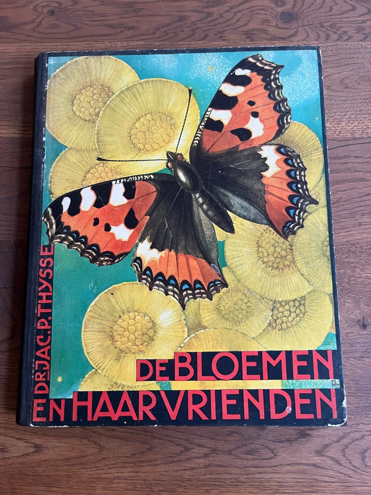 De Bloemen en Haar Vrienden - Dr. Jac. P. Thijsse (1934), Boeken, Prentenboeken en Plaatjesalbums, Ophalen of Verzenden, Gelezen