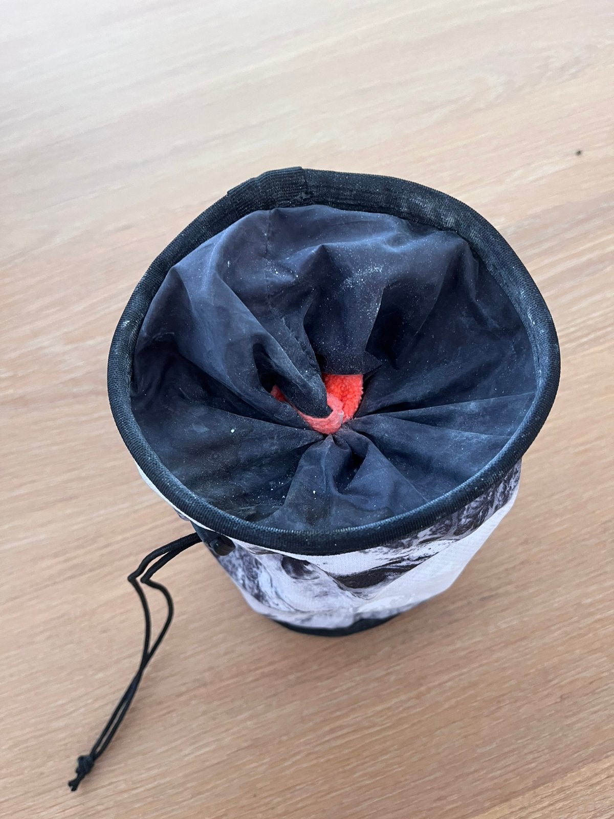 mammut gym print pofzak chalk bag, Ophalen of Verzenden, Zo goed als nieuw, Klimsport-accessoire