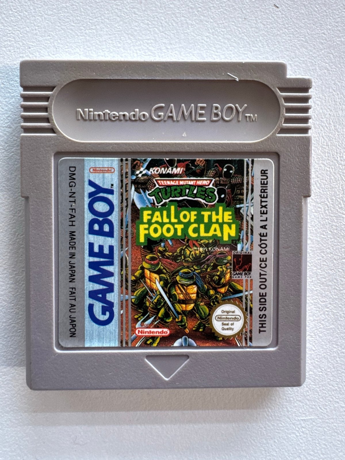 Teenage Mutant Ninja Turtles: Fall of the Foot Clan Game Boy, Avontuur en Actie, Gebruikt, 1 speler, Ophalen of Verzenden