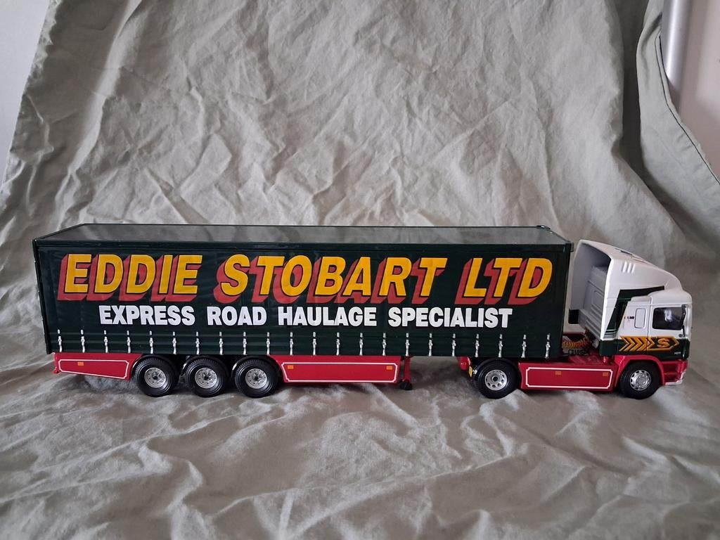 Eddie Stobart LTD ERF Truck Model - Zo goed als nieuw, Overige merken, 1:50 of kleiner, Ophalen of Verzenden, Zo goed als nieuw