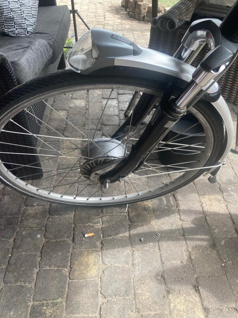 Voorwielmotor Gazelle Orange Innergy 5pins aansluiting, Ophalen of Verzenden, Zo goed als nieuw