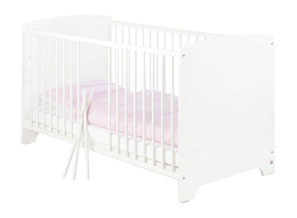 Doorgroeibed Pinolino Jill baby/peuter, Gebruikt, 70 tot 85 cm, Lattenbodem, 140 tot 160 cm