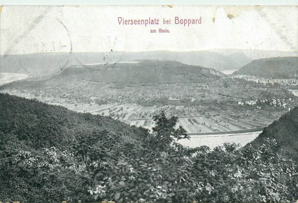 701-448-033 Boppard Vierseenplatz, Verzamelen, Verzenden, Voor 1920, Duitsland