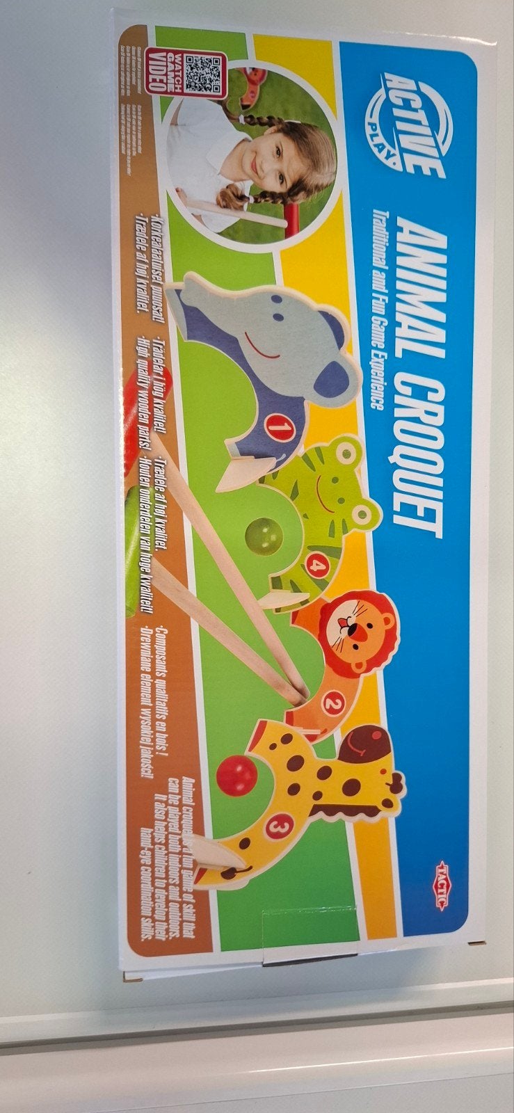 partij 30 stuks Active Play Dieren Croquet Set - Nieuw in do, Ophalen, Active play, Active play, Nieuw