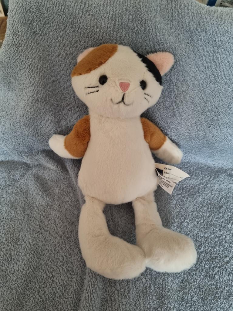 Hema kat / poes knuffel nr 31, Ophalen of Verzenden, Zo goed als nieuw, Kat, Hema