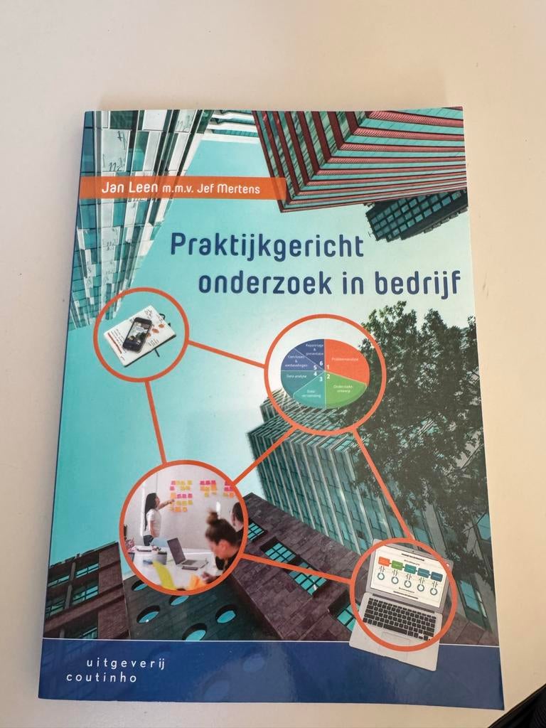 Praktijkgericht onderzoek in bedrijf, Ophalen of Verzenden, Gamma, Zo goed als nieuw, HBO
