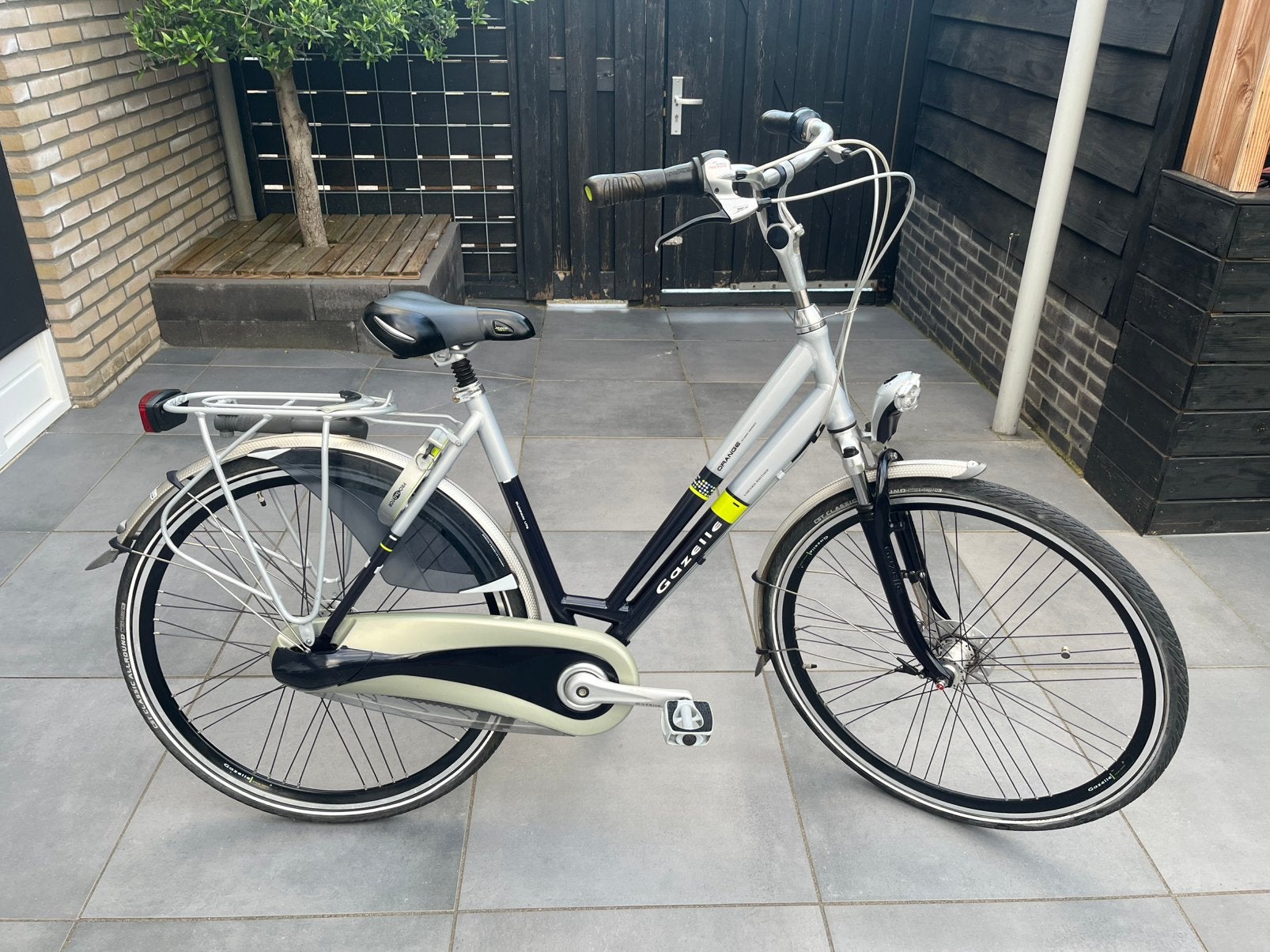 Gazelle damesfiets, Ophalen, 53 tot 56 cm, Versnellingen, Zo goed als nieuw