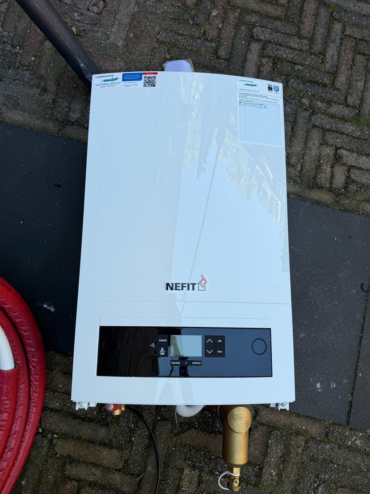 Nefit TrendLine HRC25 CW4 II CV-ketel - Zo goed als nieuw, Hoog rendement (Hr), Cv-ketel of Combi-ketel, Ophalen of Verzenden