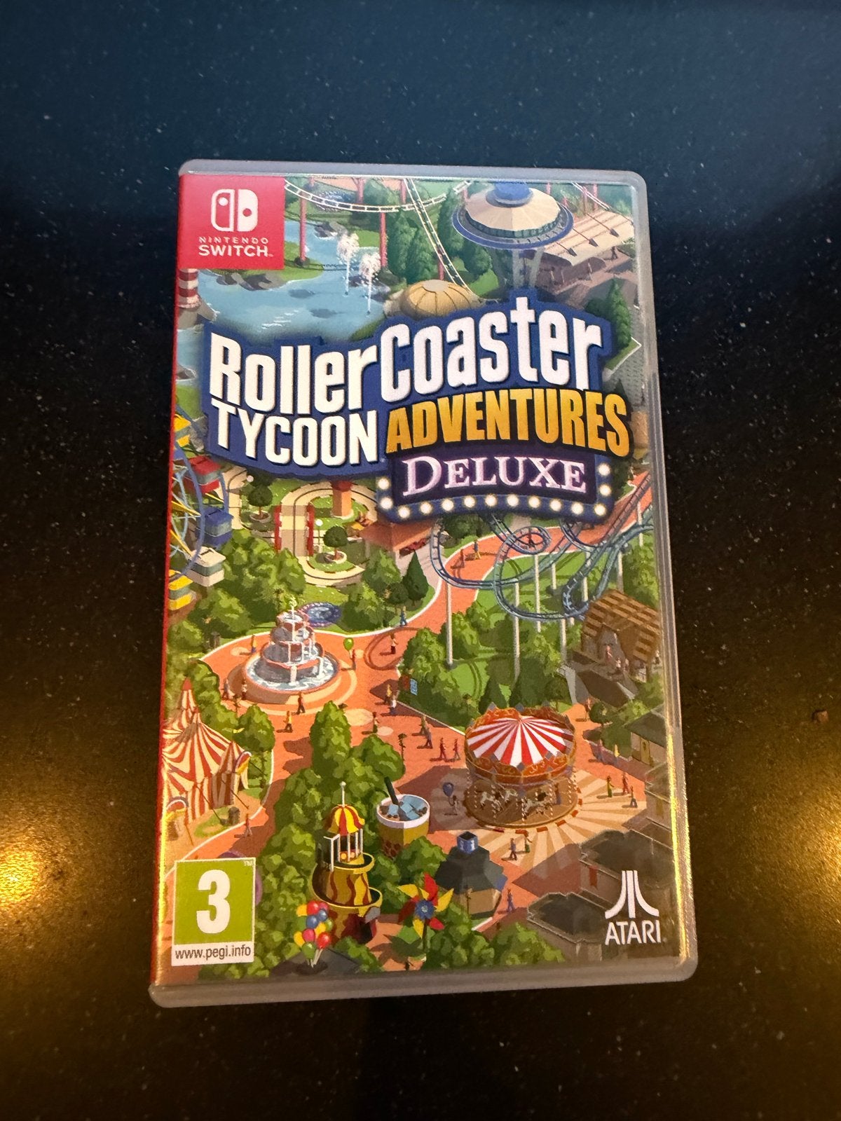RollerCoaster Tycoon Adventures Deluxe Nintendo Switch, 1 speler, Ophalen of Verzenden, Zo goed als nieuw, Vanaf 3 jaar