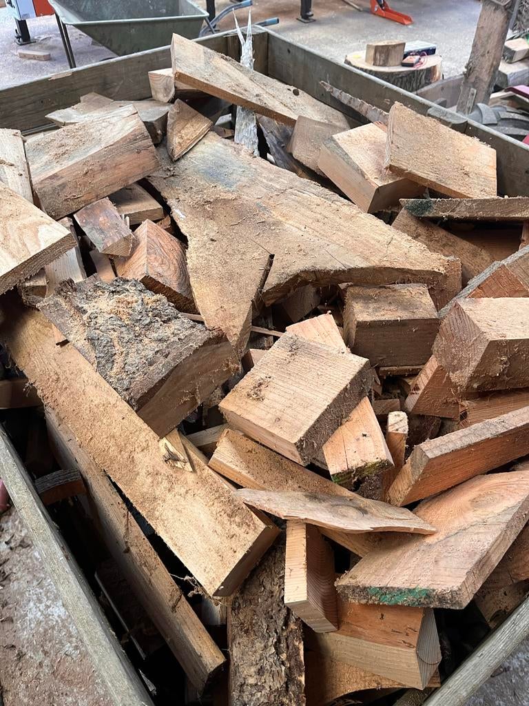 Haardhout rest stukken houtzagerij, Minder dan 3 m³, Ophalen, Beukenhout, Blokken