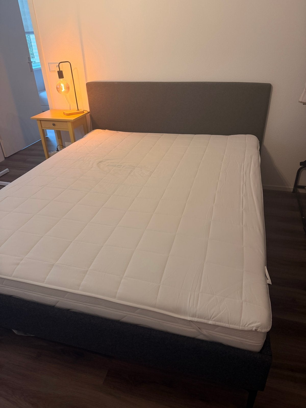 Big discount for quick pick up - Matress 160*200 + Bedframe, Ophalen, Tweepersoons, Zo goed als nieuw, 200 cm