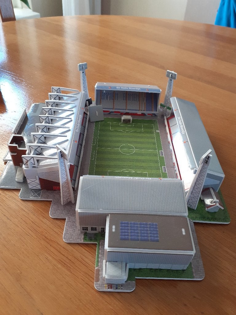 replica voetbalstadion FC Emmen, Ophalen, Nieuw