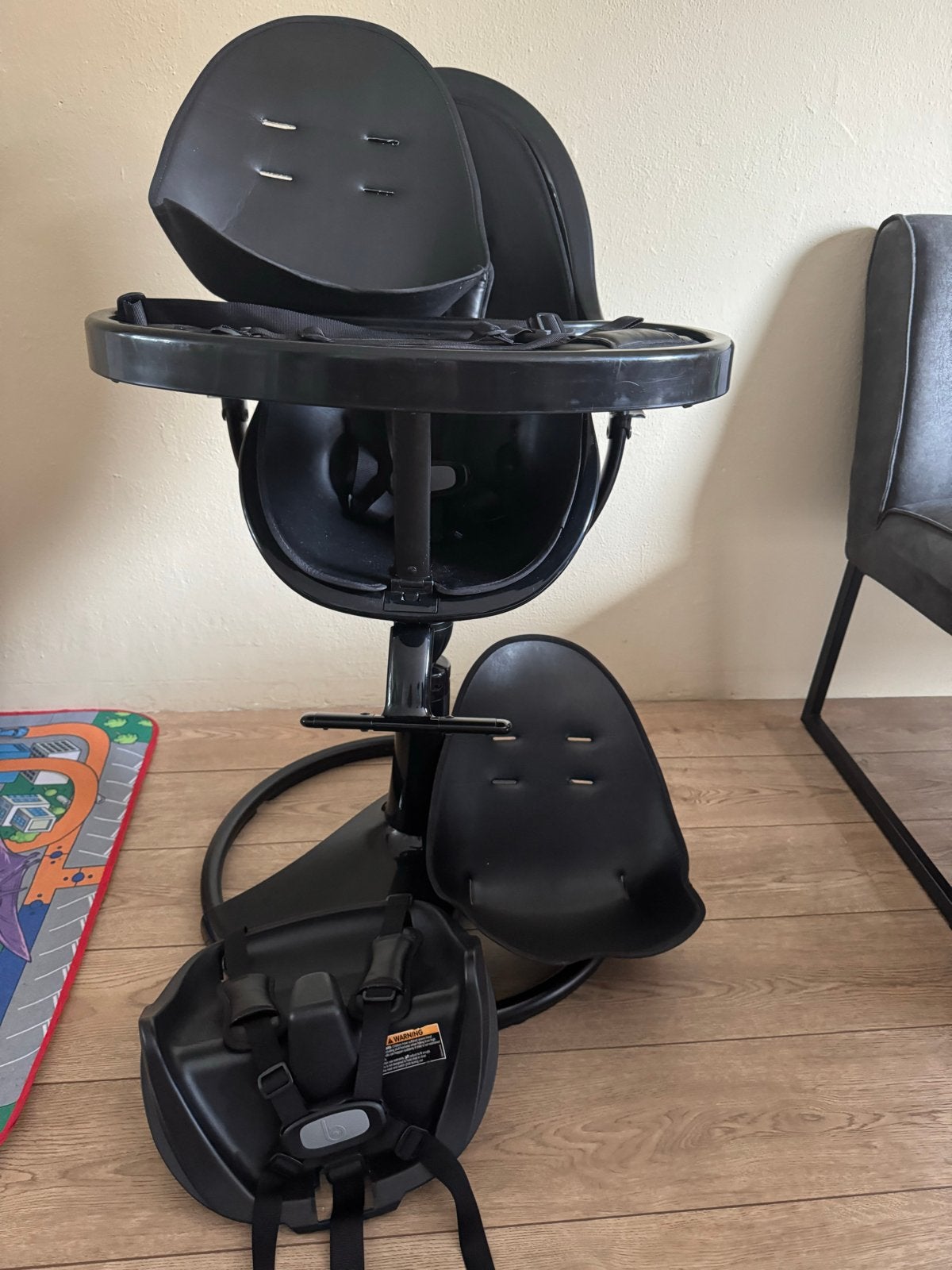 Bloom Fresco kinderstoel met zitverhoger en extra's, Kinderen en Baby's, Kinderstoelen, Ophalen, Gebruikt, Meegroeistoel, Gordel(s)