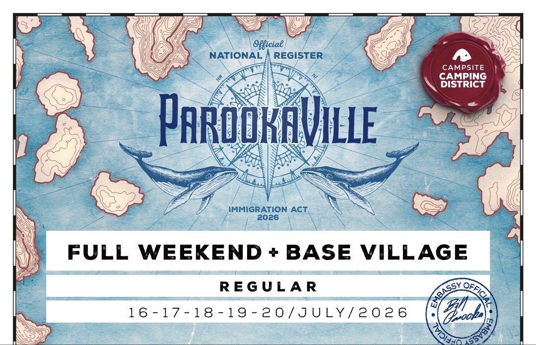 Parookaville full weekend + base village!!, Twee personen, Overige soorten