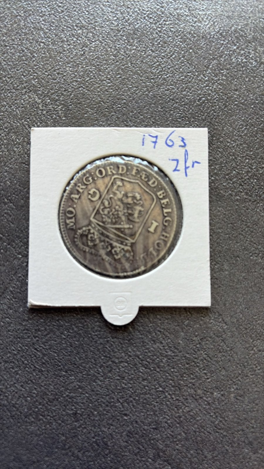 1 gulden 1763 zeer mooie munt, Ophalen of Verzenden, 1 gulden, Losse munt