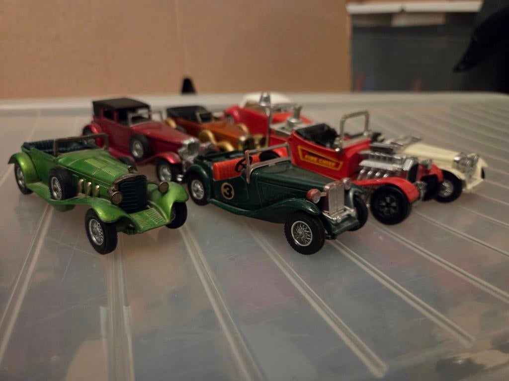 Matchbox Models of Yesteryear oldtimers – 7 stuks verzamel, Ophalen of Verzenden, Auto, Matchbox
