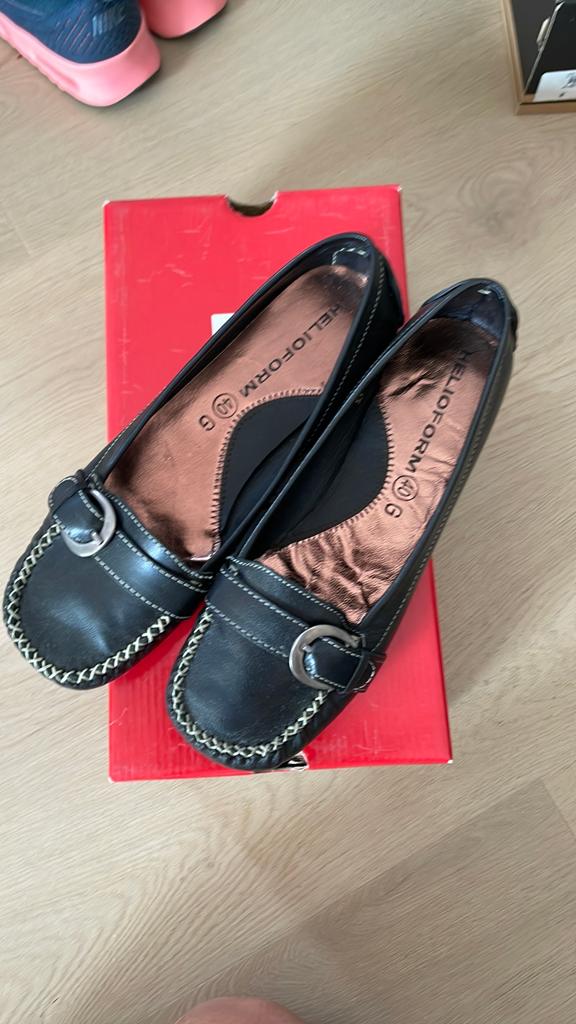 Nieuwe danes schoenen mt 40 helioform, Zwart, Nieuw, Ophalen of Verzenden, Espadrilles of Moccasins