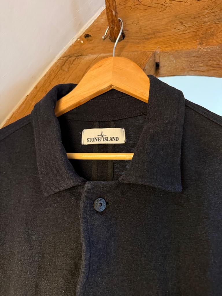 Stone Island overshirt/jas - Authentiek - Maat XL, Ophalen of Verzenden, Gedragen, Maat 56/58 (XL), Blauw