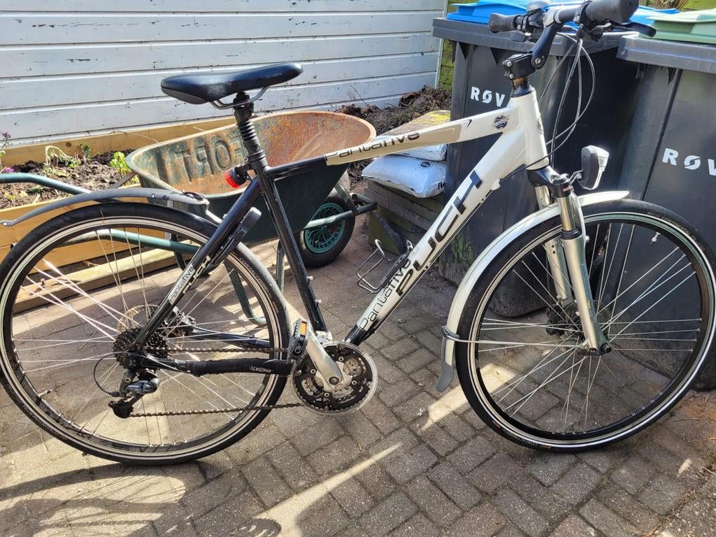 In topstaat:aluminium Puch Pantavive, framemaat 55, 53 tot 56 cm, Zo goed als nieuw, Meer dan 20 versnellingen, Ophalen