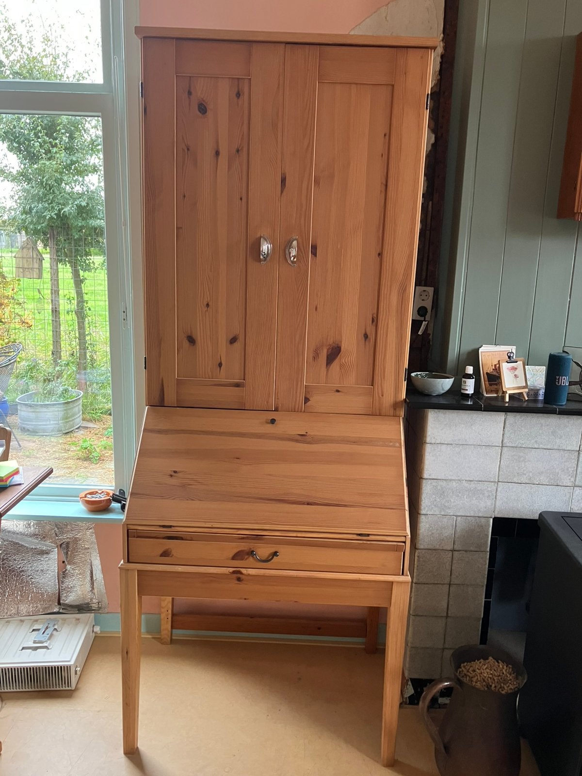 Secretaire Ikea Alve, Ophalen, Zo goed als nieuw