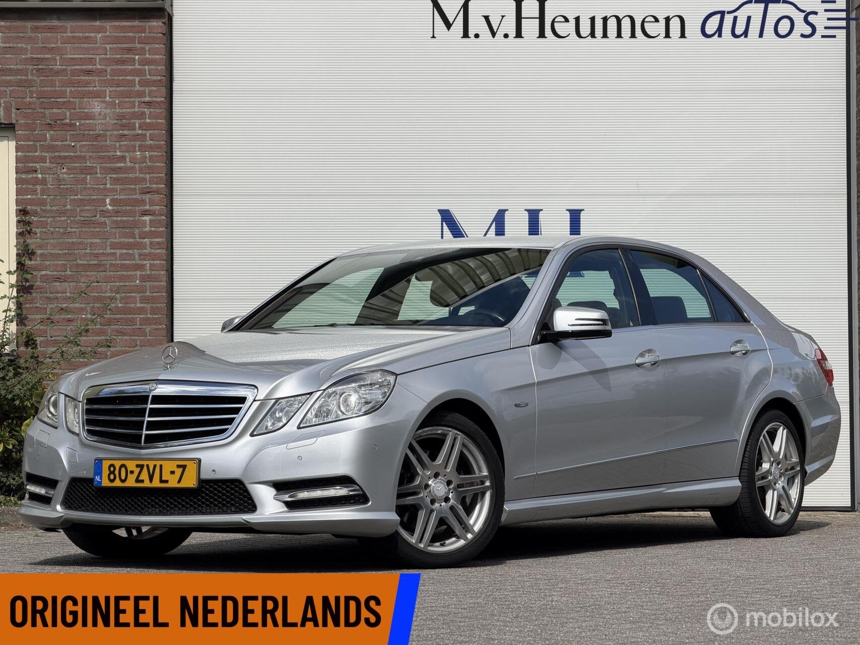 Mercedes E-klasse 200 2.2 CDI Sport AMG Stoelverwarming NAP, Automaat, Euro 5, Gebruikt, Zwart