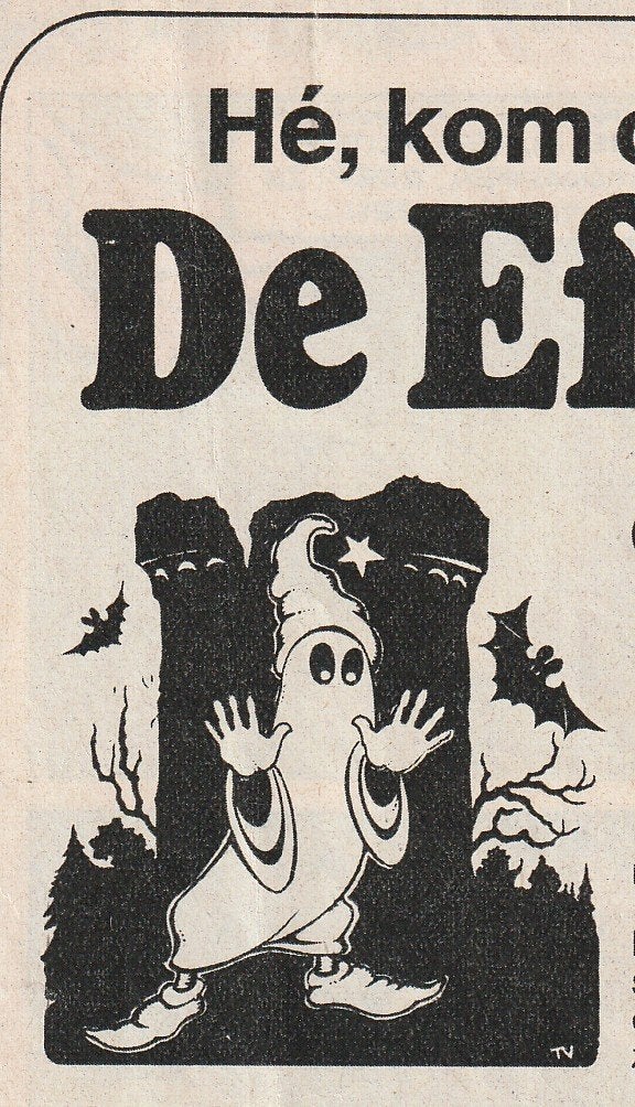 Retro reclame 1973 De Efteling pretpark daar is het leuk, Verzenden, Overige typen
