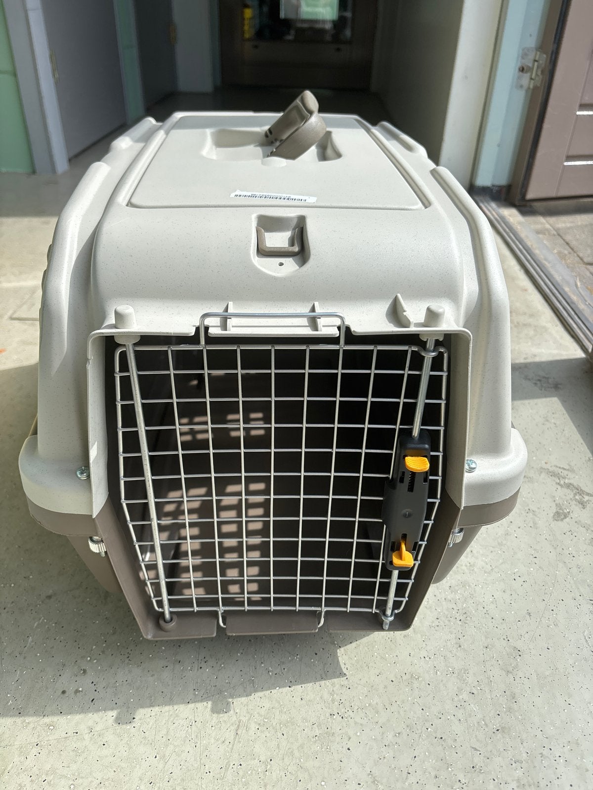 Transportbox bench mand vliegtuig hond kat trixie skudo, Dieren en Toebehoren, Ophalen, Zo goed als nieuw