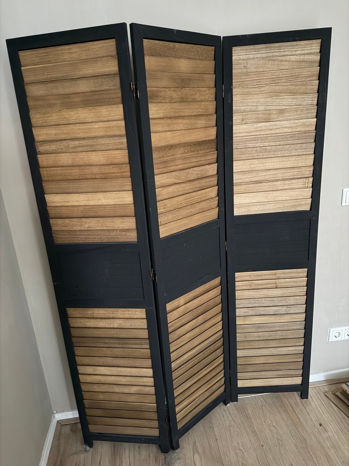 Houten kamerscherm / scheidingswand, Huis en Inrichting, Ophalen, Gebruikt