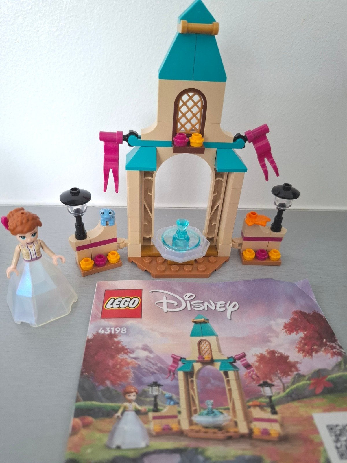 Lego disney frozen Anna kleine  kastel 43198, Lego, Ophalen of Verzenden, Zo goed als nieuw, Complete set