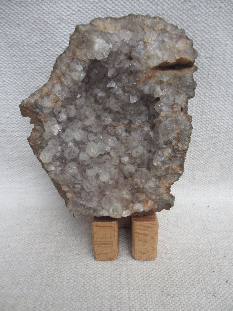 2x Amethist 2 kg en 0,6 kg en 4 chakra klankschalen, Ophalen of Verzenden
