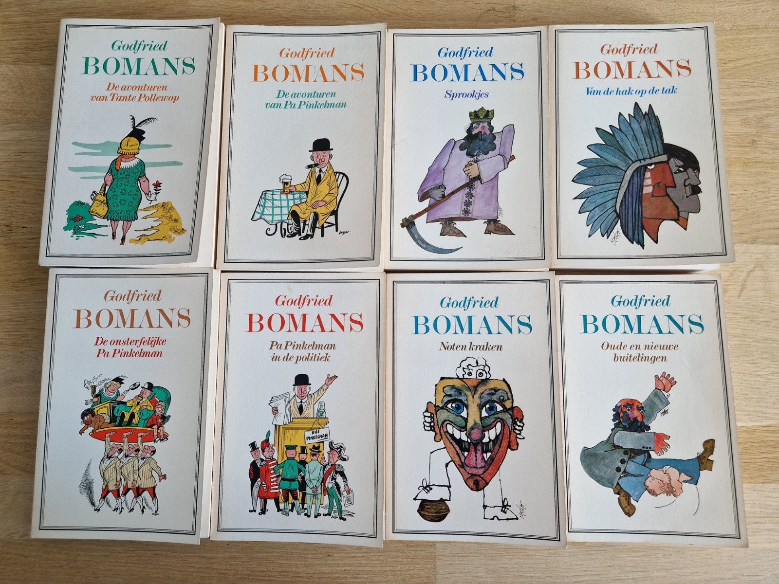 Godfried Bomans boeken set - 8 delen, Ophalen of Verzenden, Gelezen, Godfried Bomans, Nederland