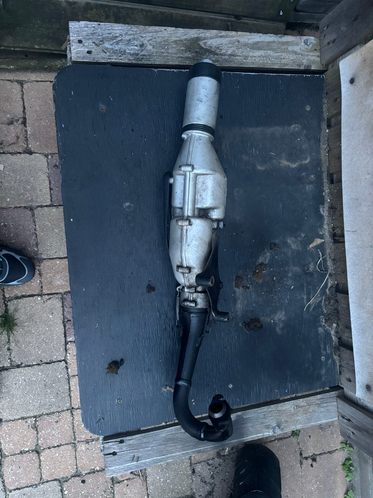 Polini no smoke uitlaat 50/70cc, Ophalen of Verzenden