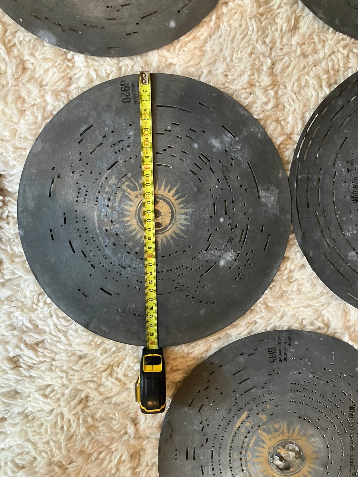 Antieke muziekdoos platen Amorette, Antiek en Kunst, Verzenden