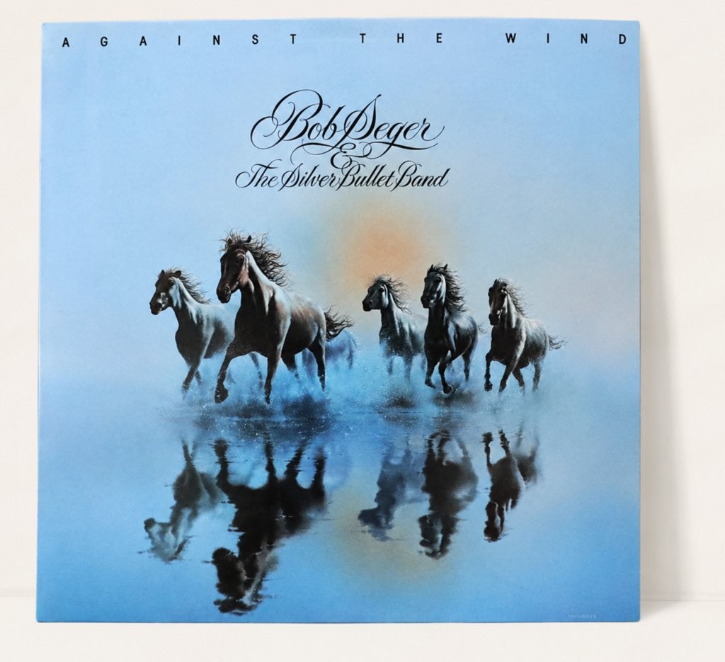 LP Bob Seger & The Silver Bullet Band– Against The Wind, Cd's en Dvd's, Vinyl | Rock, LP, Gebruikt, Ophalen of Verzenden, 12 inch