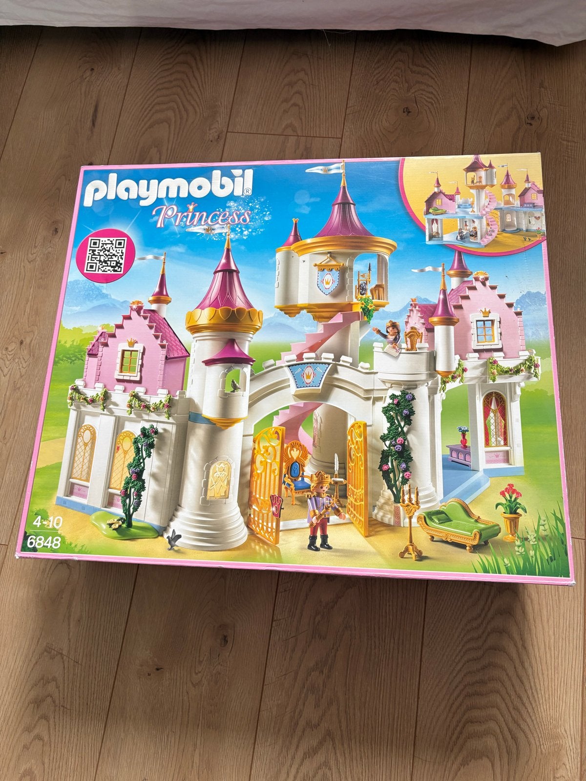Playmobil Princess Kasteel 6848, Ophalen, Complete set, Zo goed als nieuw, Kasteel/Fort